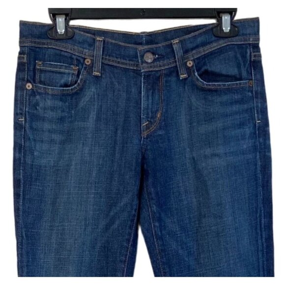 COH Citizens of Humanity Jeans Ingrid 002 Low Waist Flare Size 28x33.5 Dark Wash - Picture 3 of 9